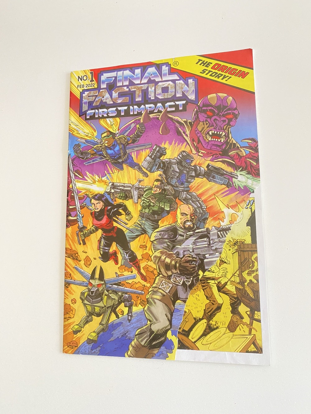 Final Faction First Impact Comic No. 1 and Kharn Kingdom No. 2